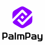 Palmpay logo designed in a white background