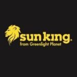 Sun King logo in a black background